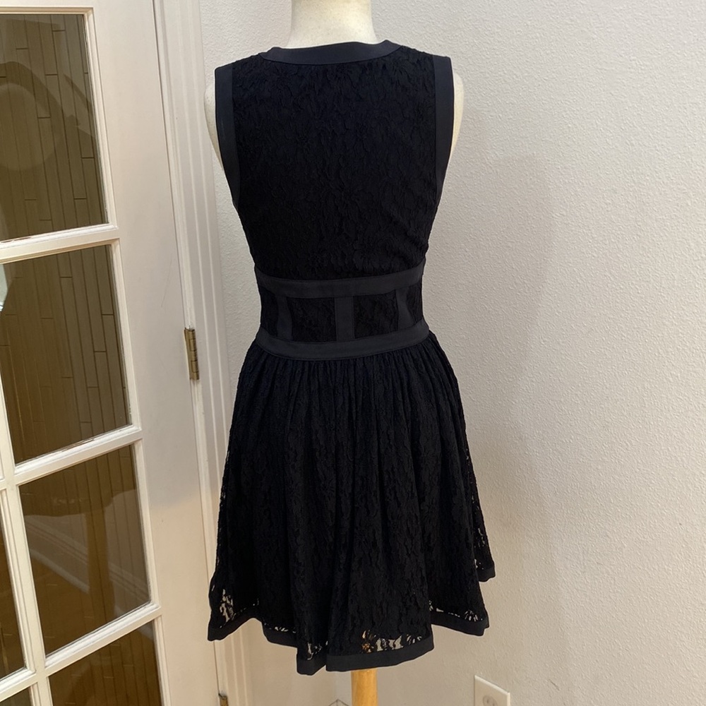 Vintage Y2K 🖤 Betsey Johnson Black Lace Corset Dress, Size 4, NWOT - Picture 5 of 7